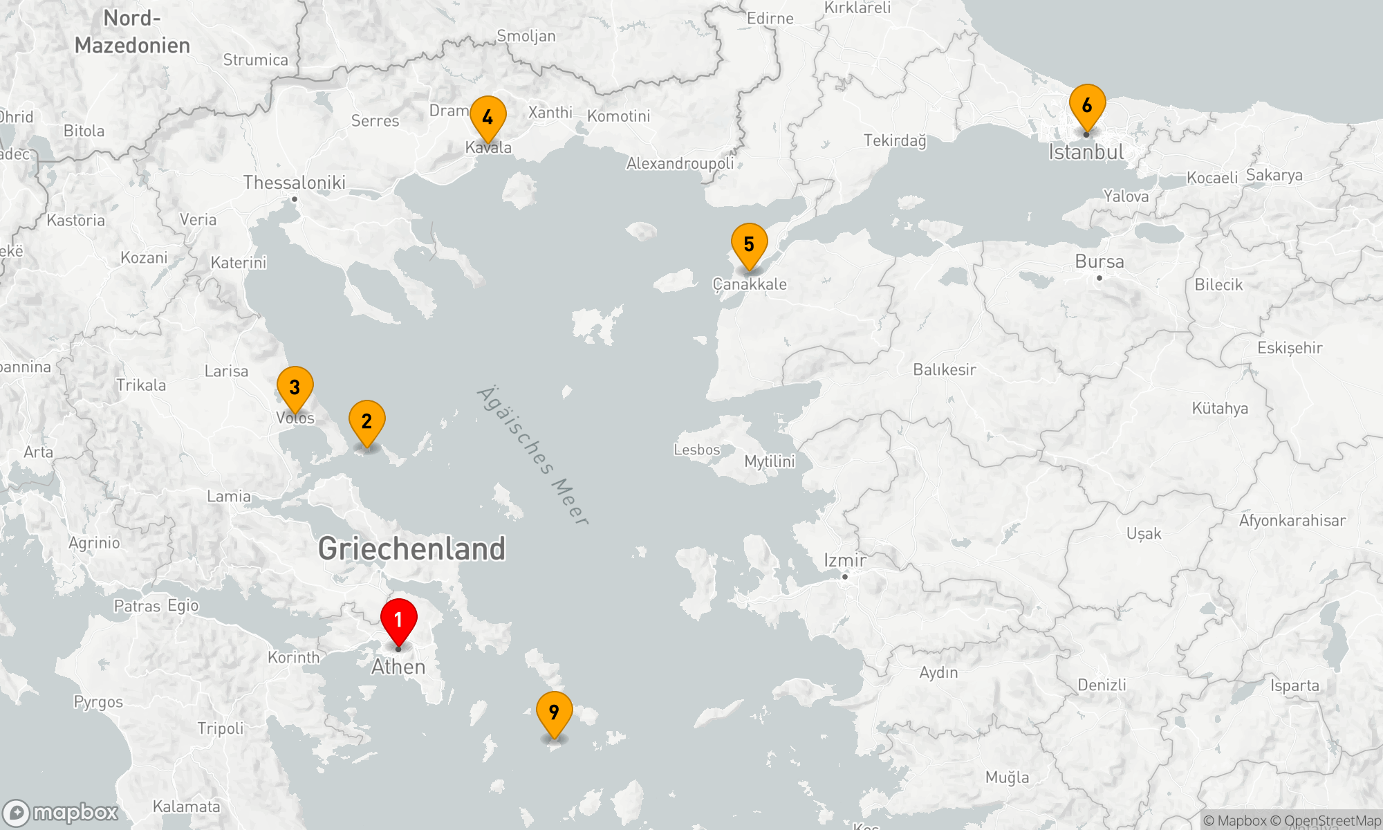 Griechischer Charme und trendiges Istanbul (EUX2520)