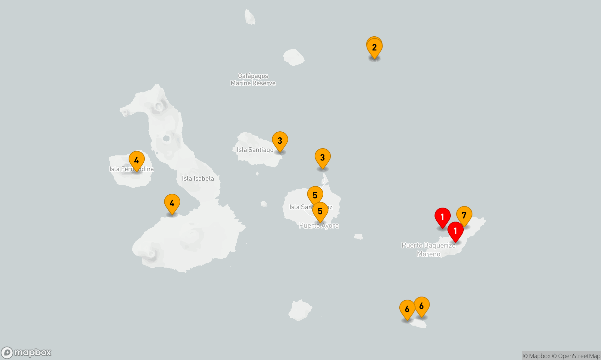 Galápagos Entdeckungsreise