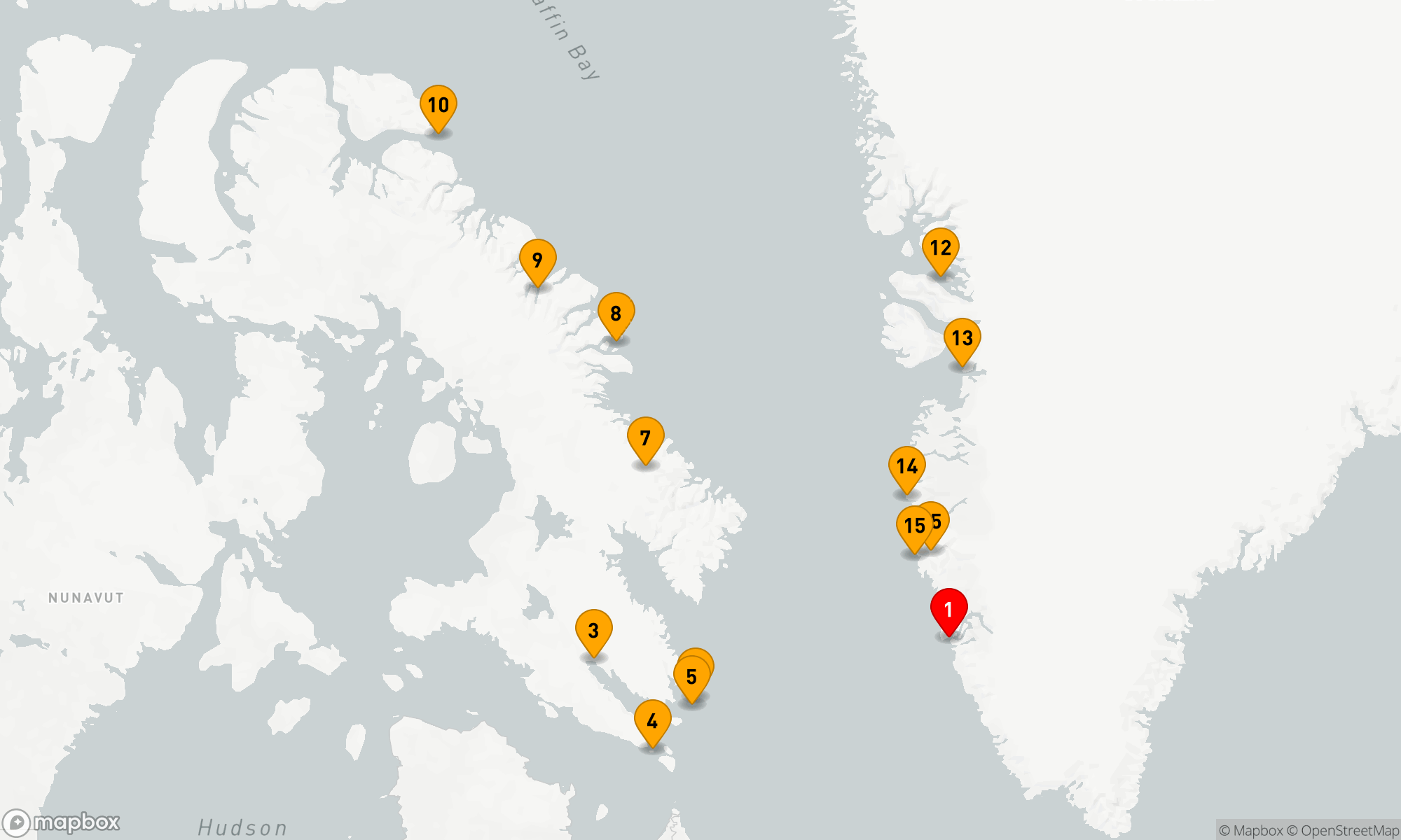 Arktisches Abenteuer nach Grönland und Kanada
