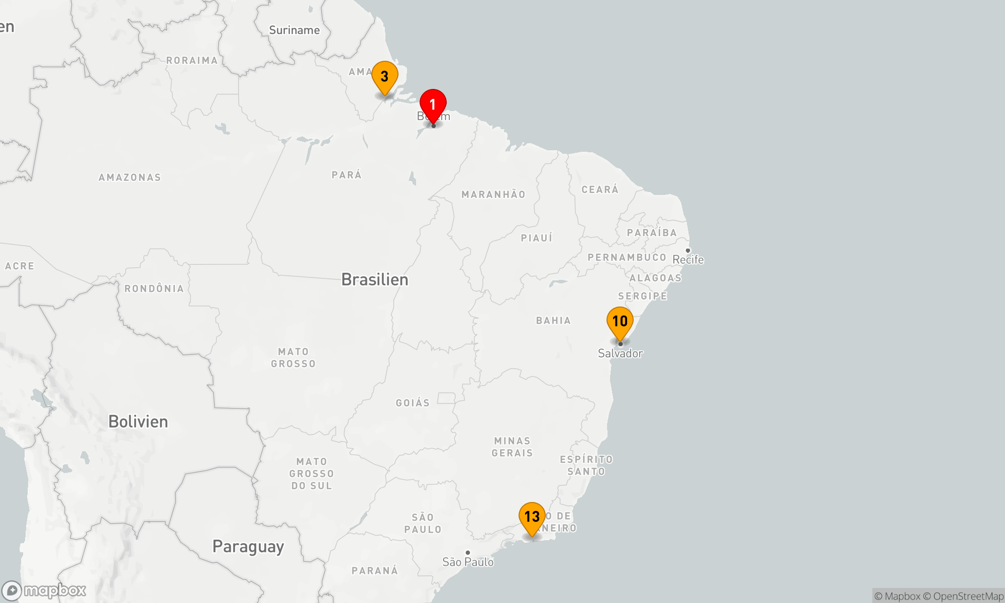 AMAZONENDELTA & KÜSTE BRASILIENS