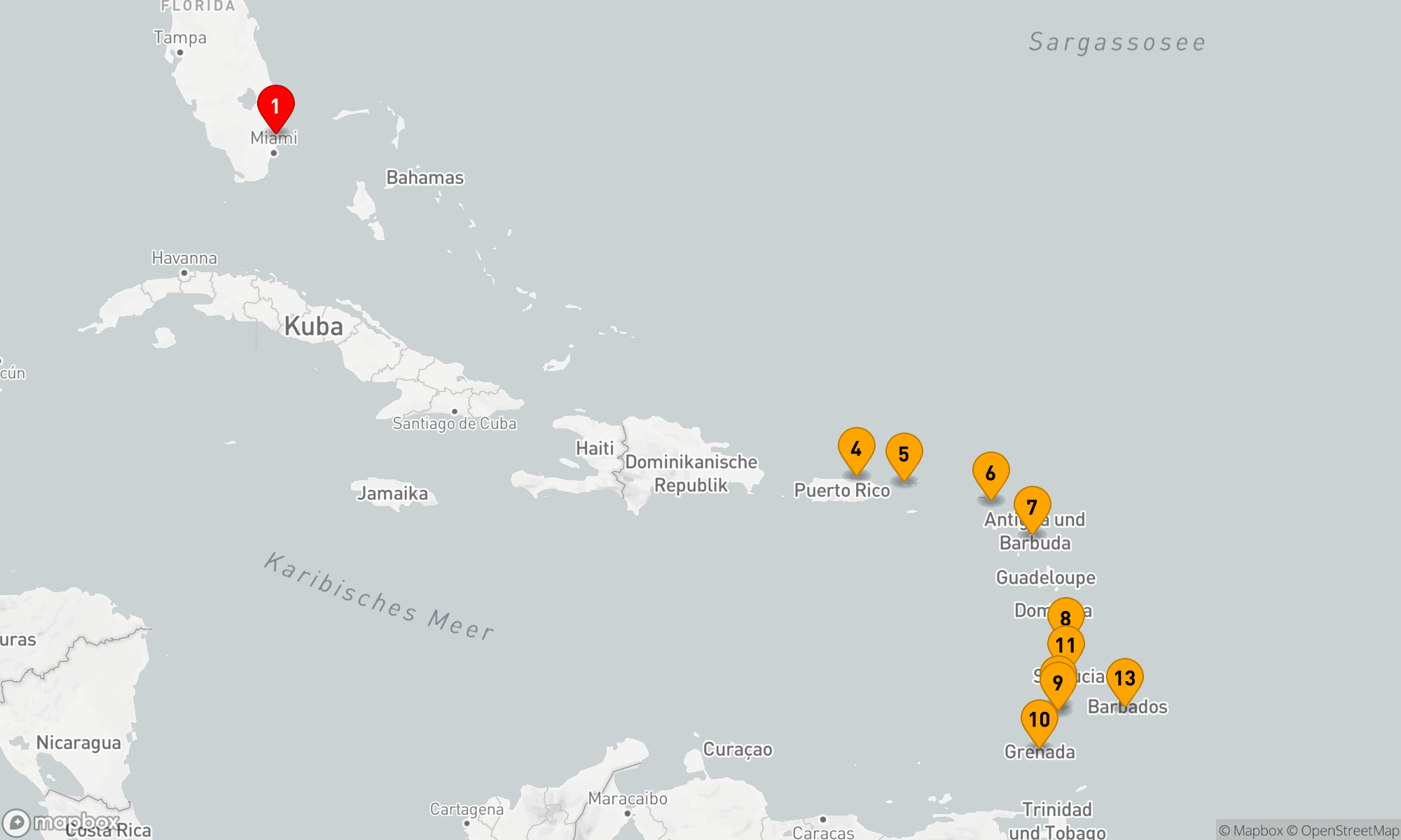 Karibische Inselträume ab Fort Lauderdale