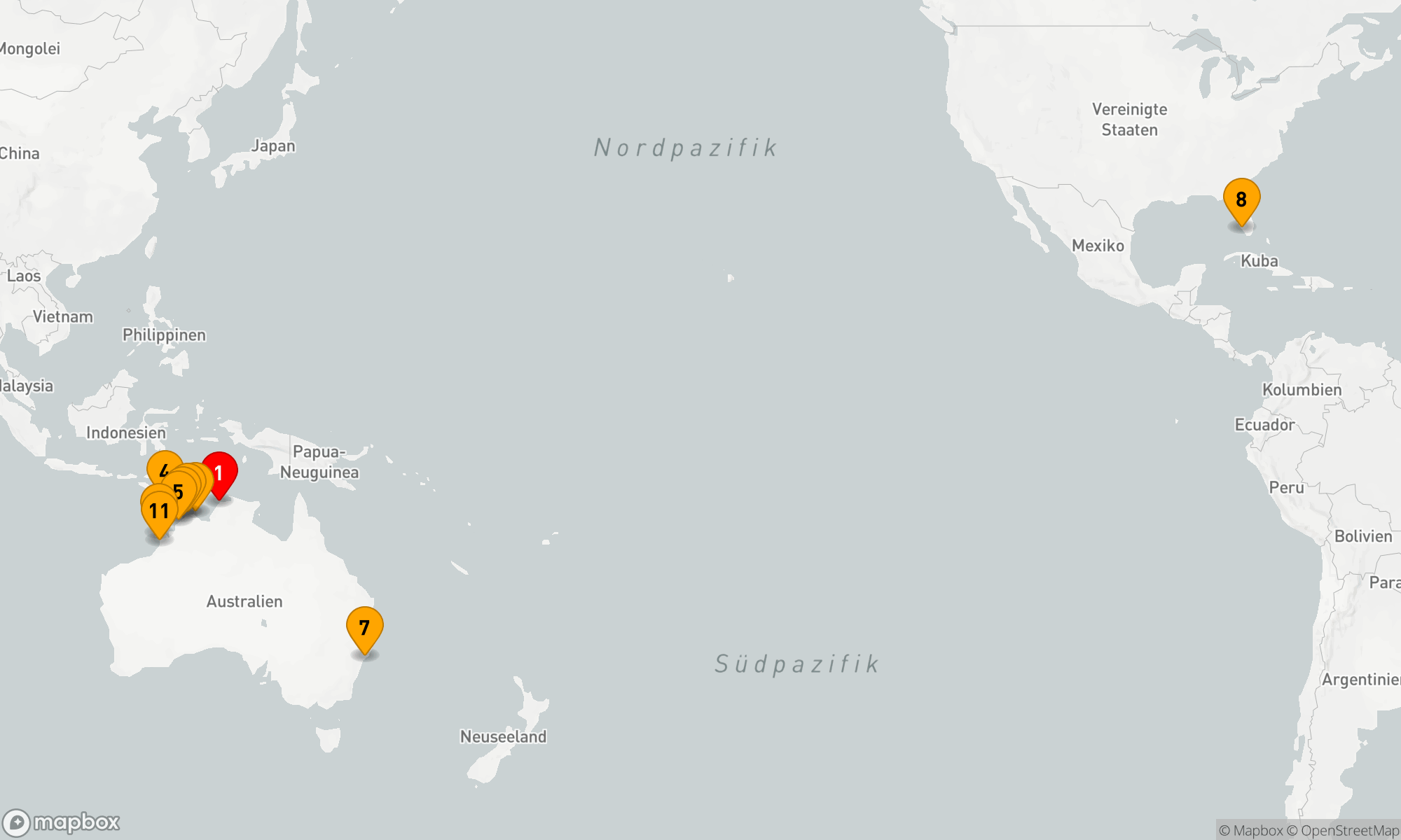 Entdeckungsreise durch die Nordwestküste Australiens
