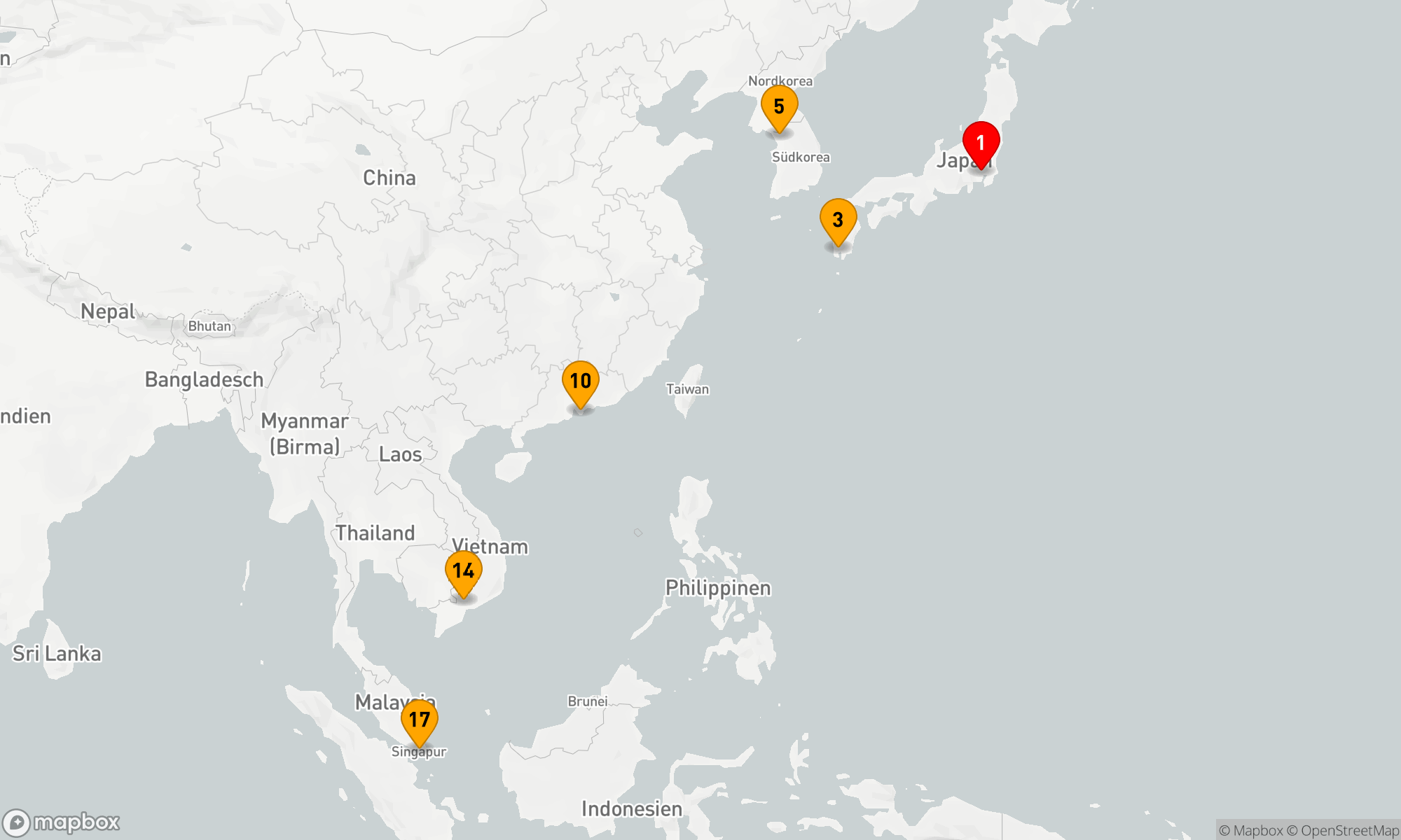 Von den Metropolen Asiens zu den Juwelen des Orients