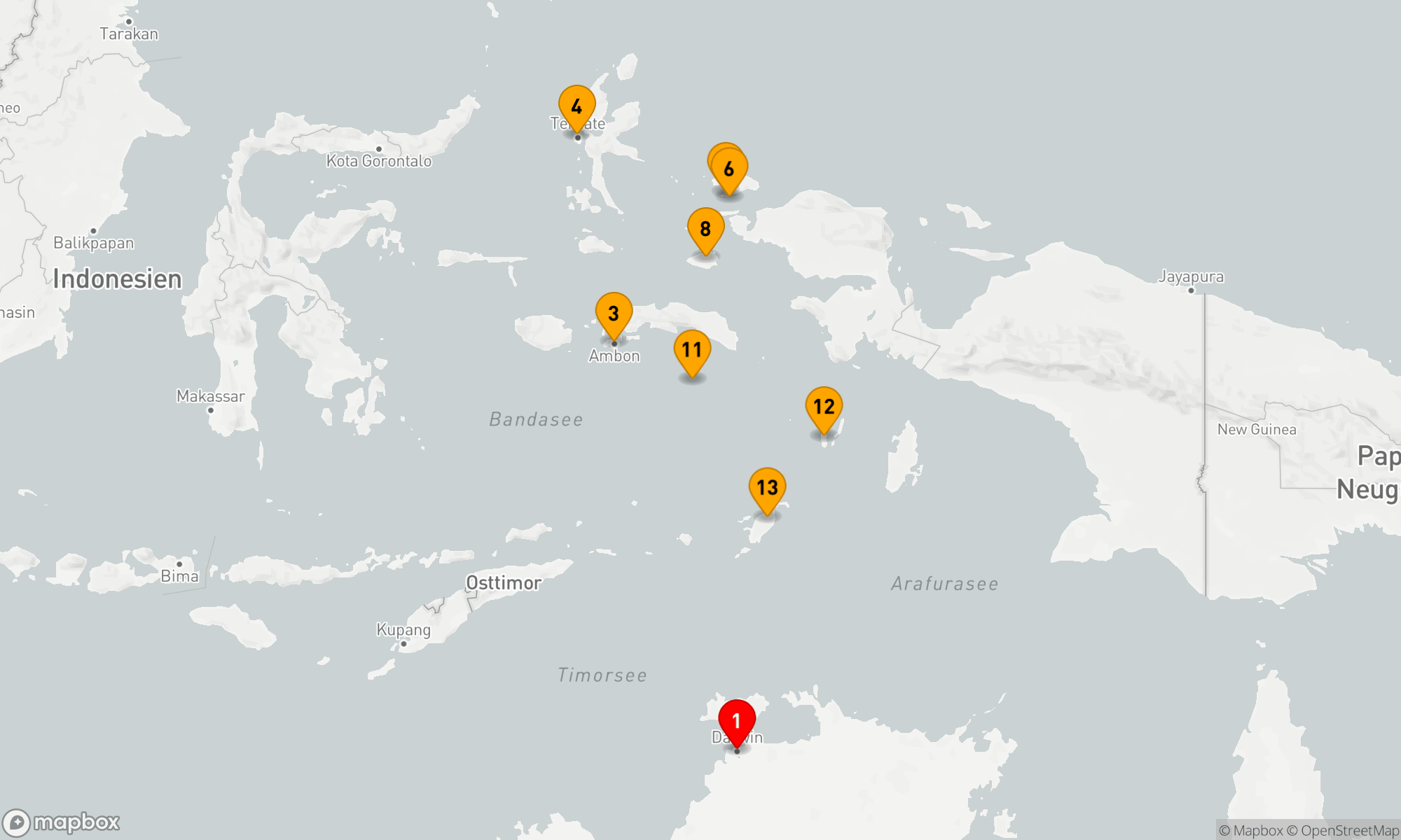 Geheimnisse Indonesiens: Gewürzinseln und Raja Ampat