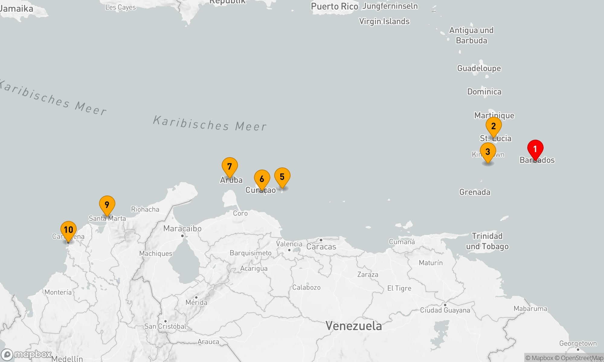 Karibische Entdeckungsreise