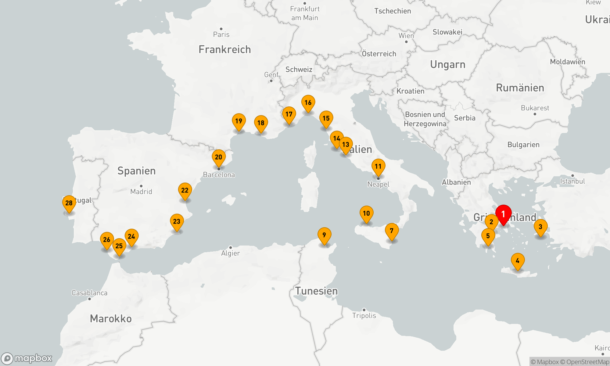 Mediterrane Träume und Atlantikabenteuer