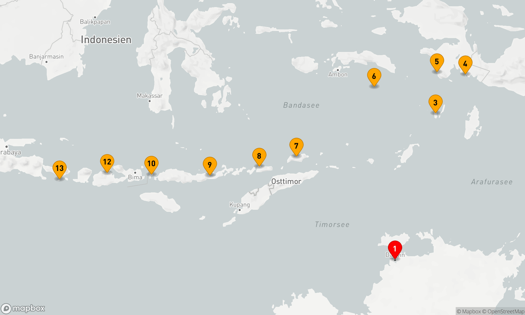 Tropen-Abenteuer in Indonesien