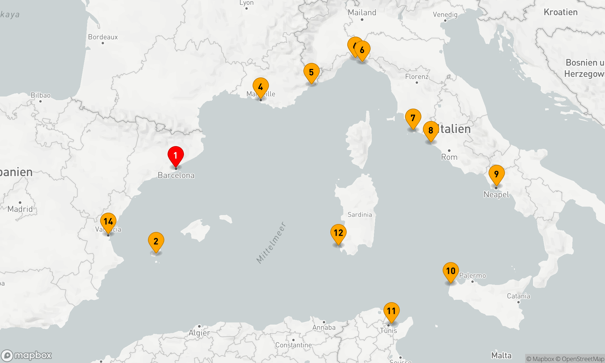 Mediterrane Entdeckungsreise