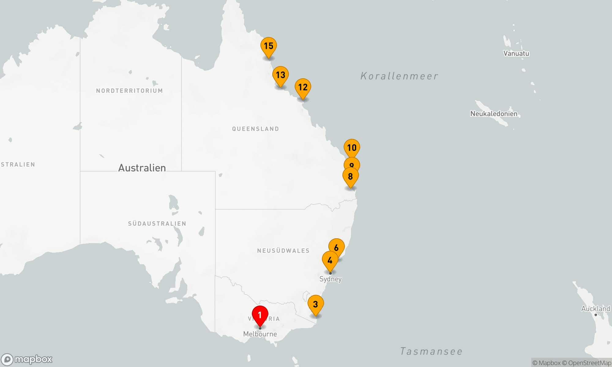 Australiens Küstenwunder: Von Sydney nach Cairns