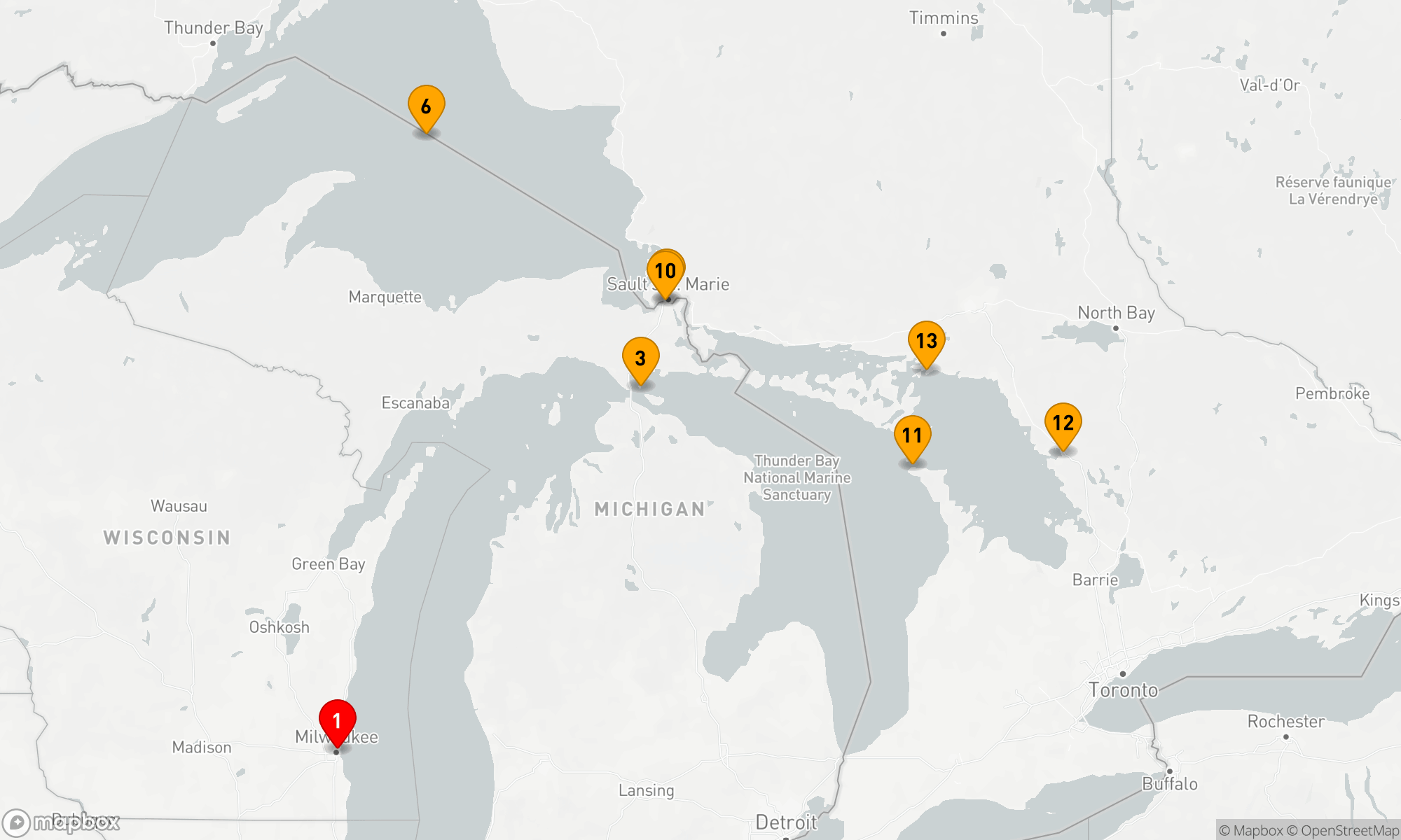 Great Lakes: Pioniergeist an malerischen Seen (INS2717)