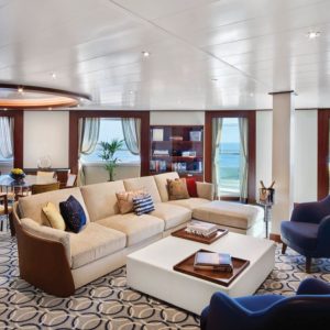 Seabourn Ovation - Signature Suite Wohnbereich