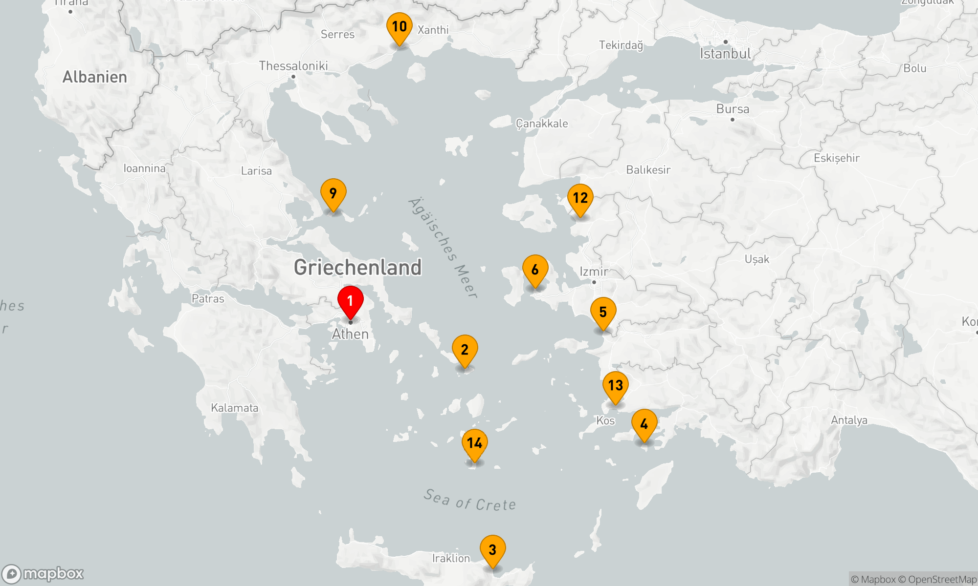 14-DAY AEGEAN TREASURES & EPHESUS