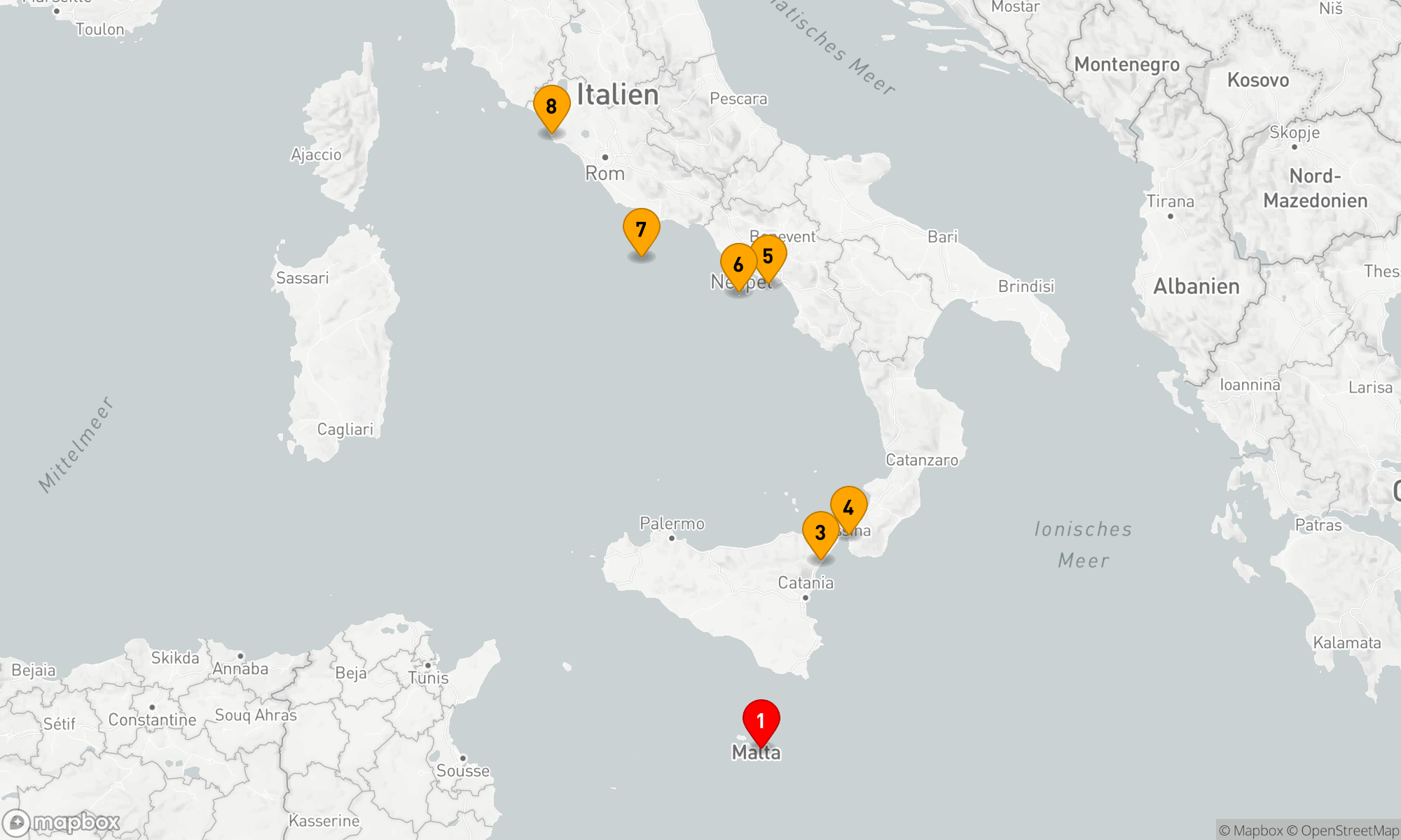 Mediterranes Inselparadies: Von Malta nach Rom