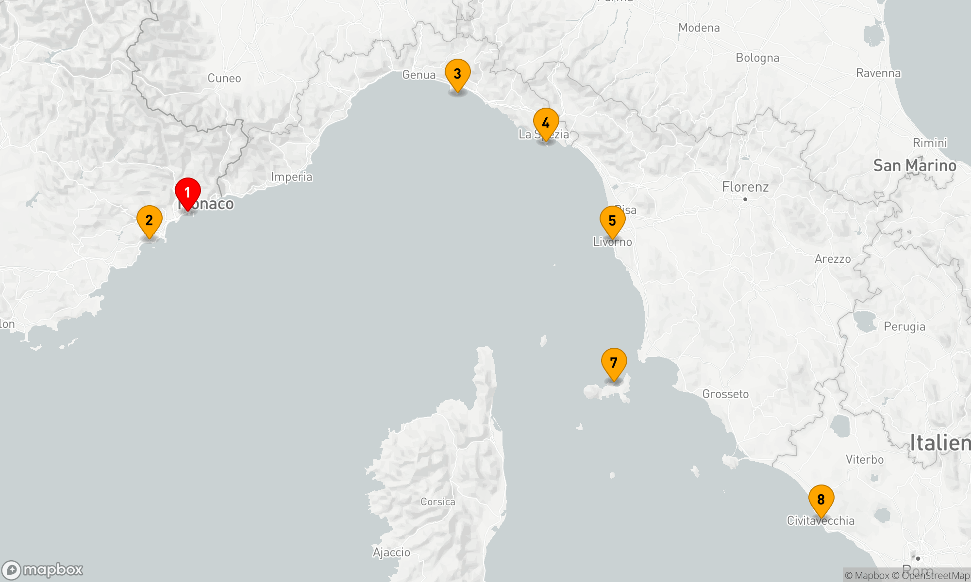 Mittelmeerträume: Von der Côte d'Azur zur Ewigen Stadt