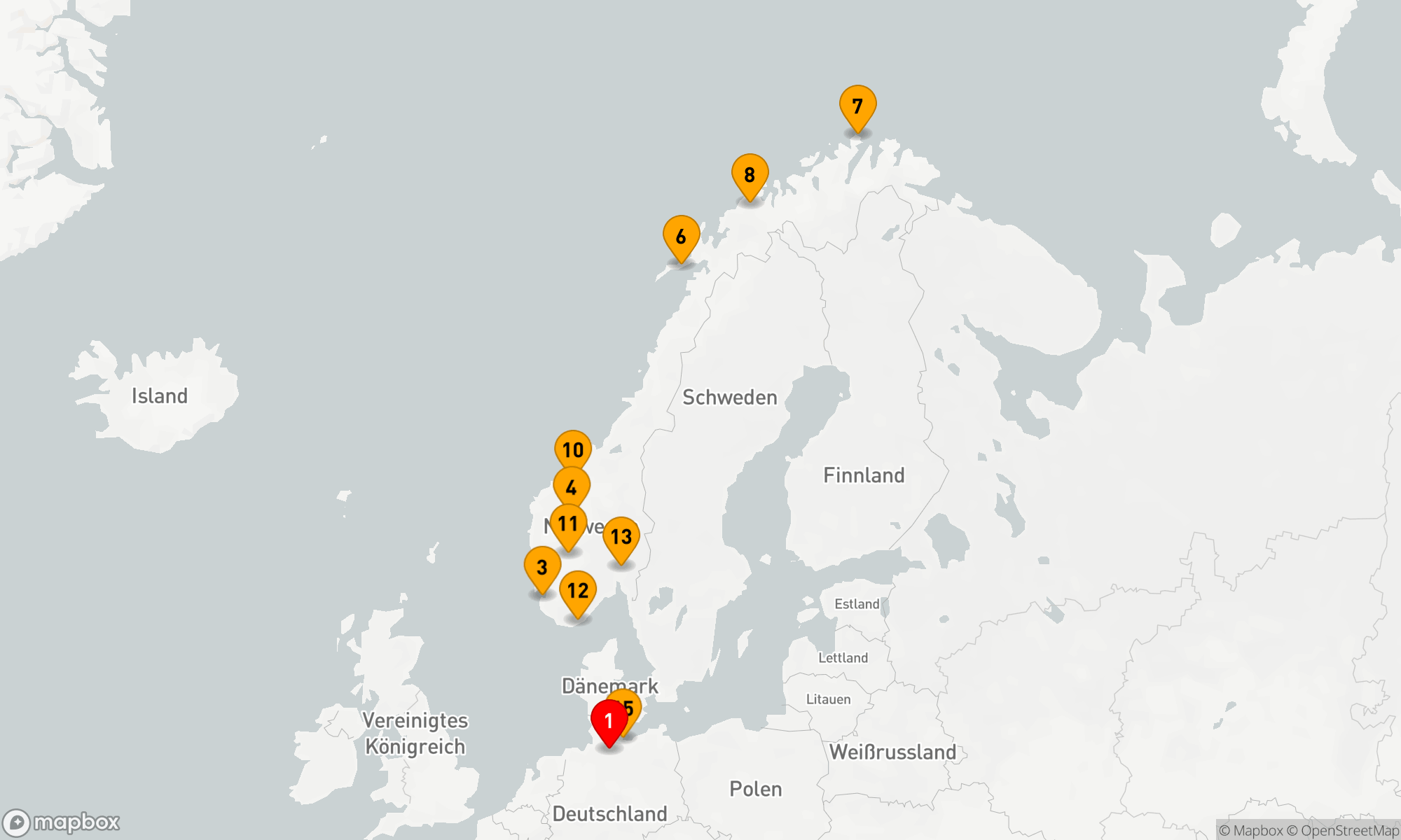 Im Reich der Fjorde (EUR2517)