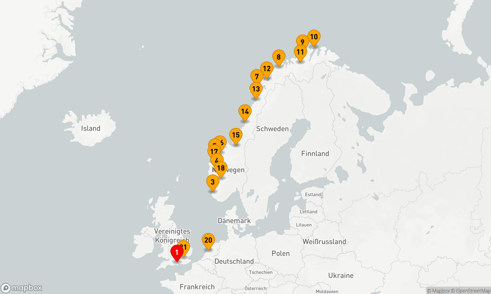 DAS SCHÖNE NORWEGEN & DIE FJORDE