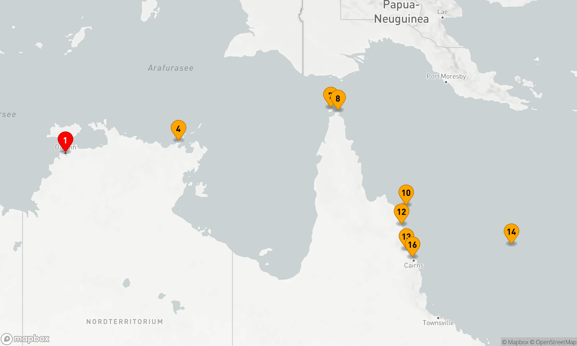 Australiens Top End: Cape York und das Great Barrier Reef