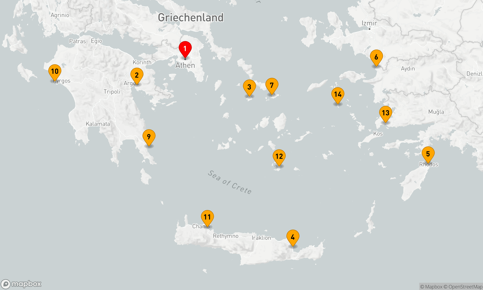 Griechische Inselidylle und Türkische Küstenträume