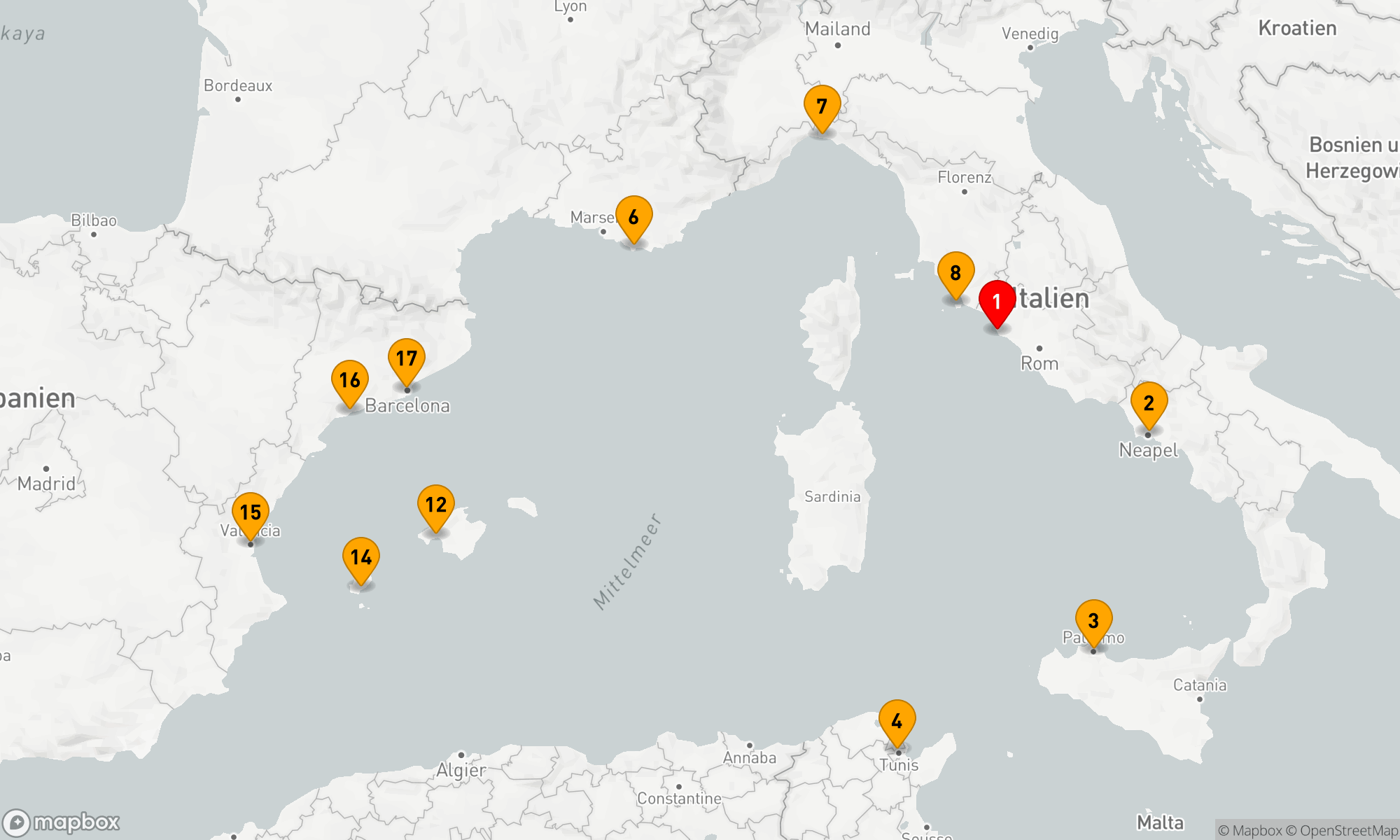 Mediterrane Entdeckungsreise
