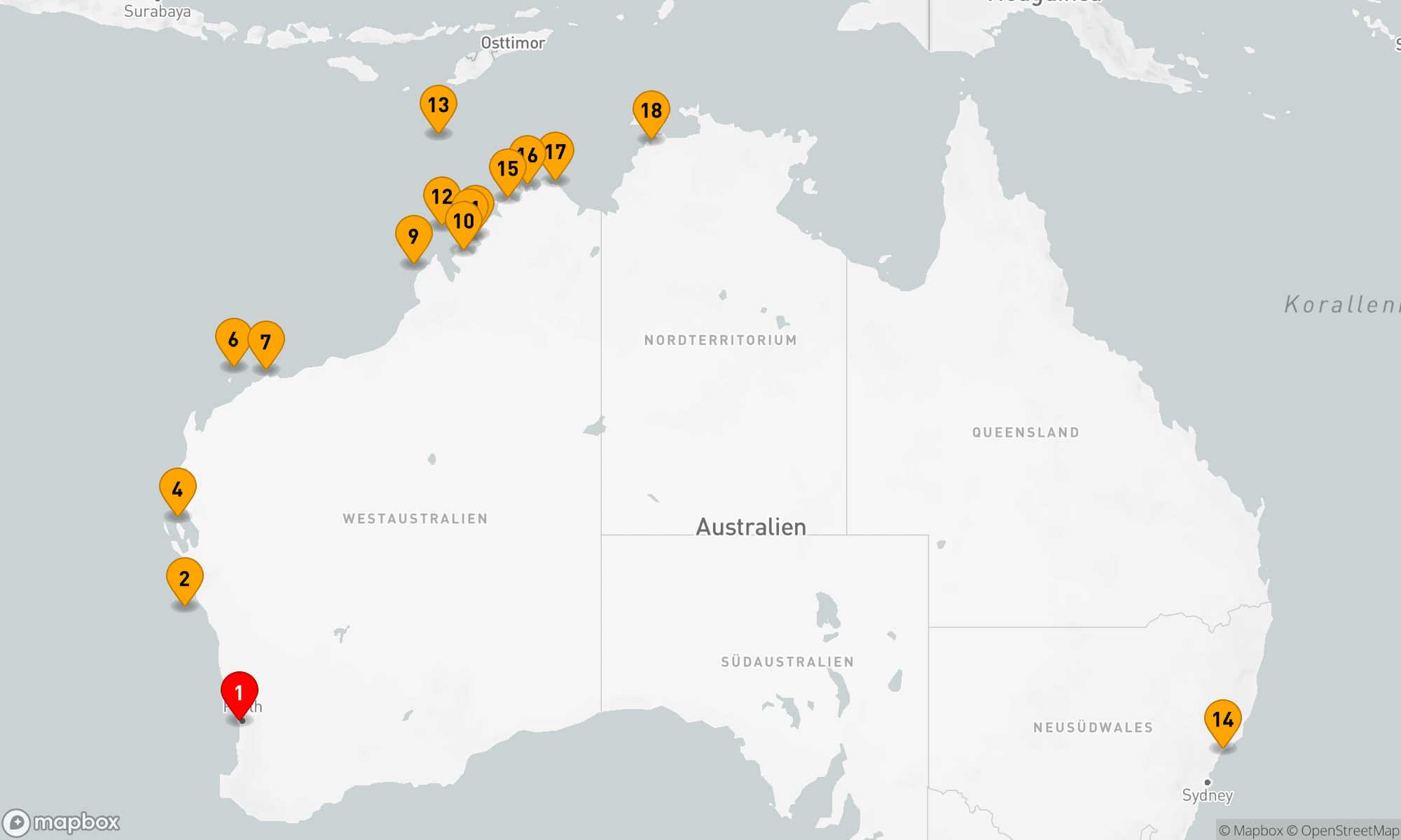Abenteuer der Westaustralischen Küste