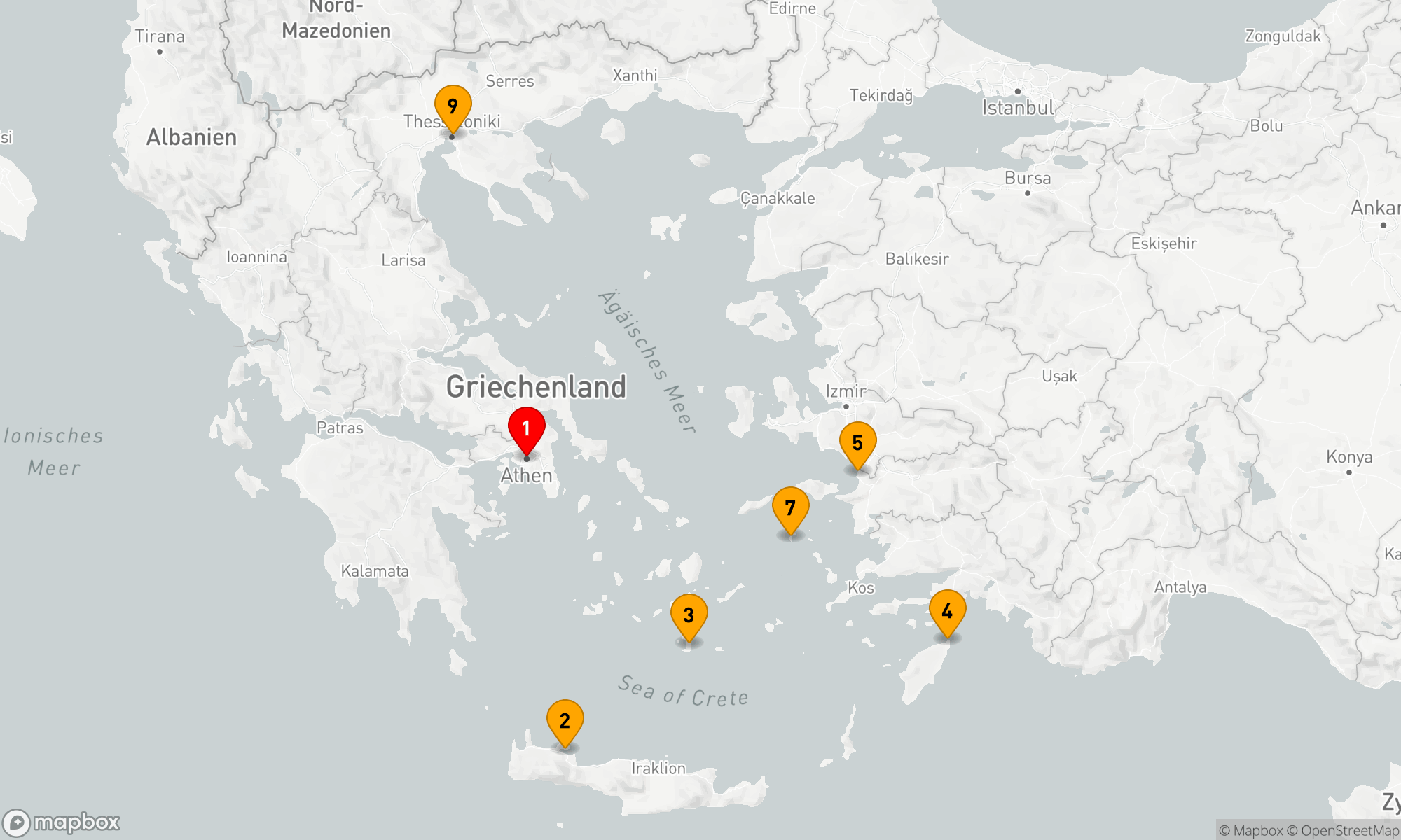 Griechische Inselträume und Kulturhighlights