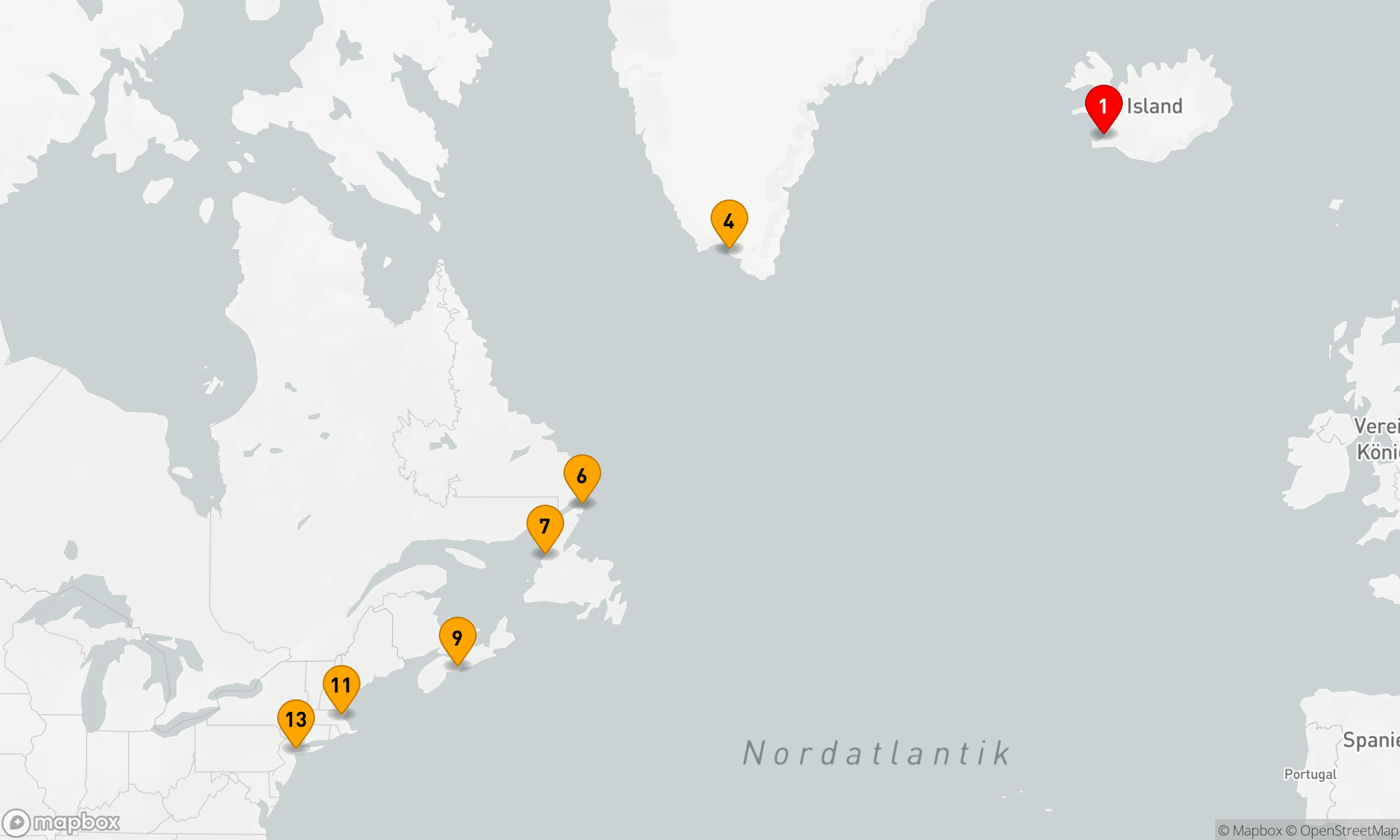 Von Reykjavíks Gletschern zu New Yorks Glanz