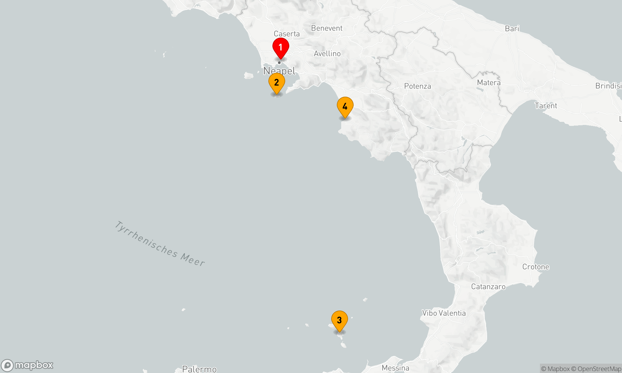 Mediterrane Inselträume ab Neapel