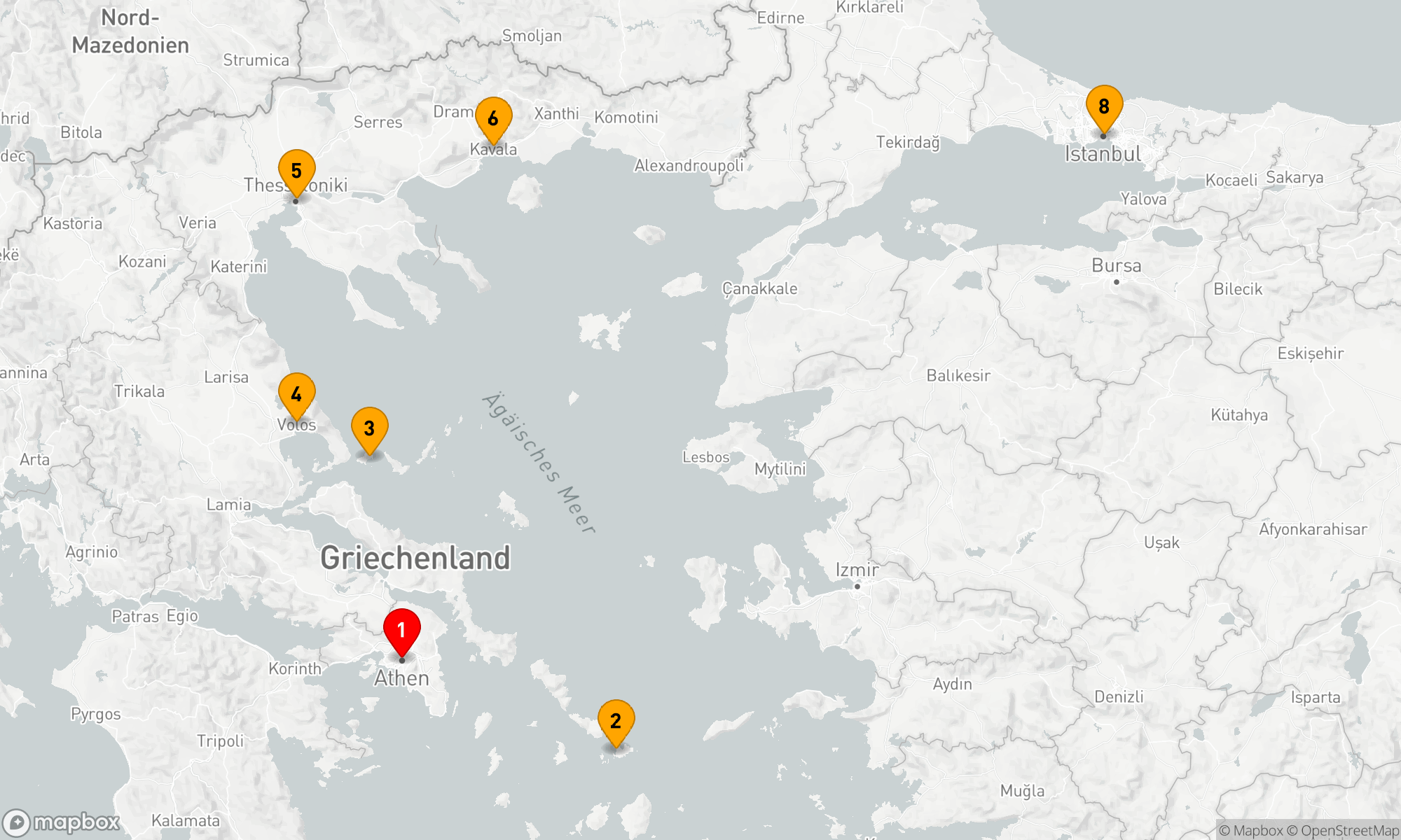 Griechisch-Türkische Entdeckungsreise