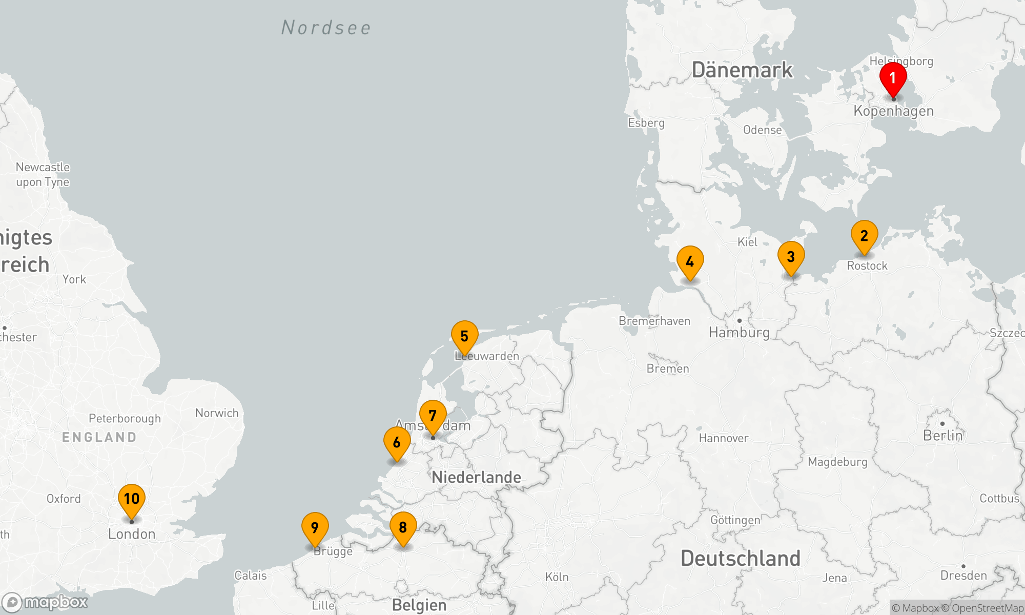 Von Kopenhagen nach London: Höhepunkte Nordeuropas