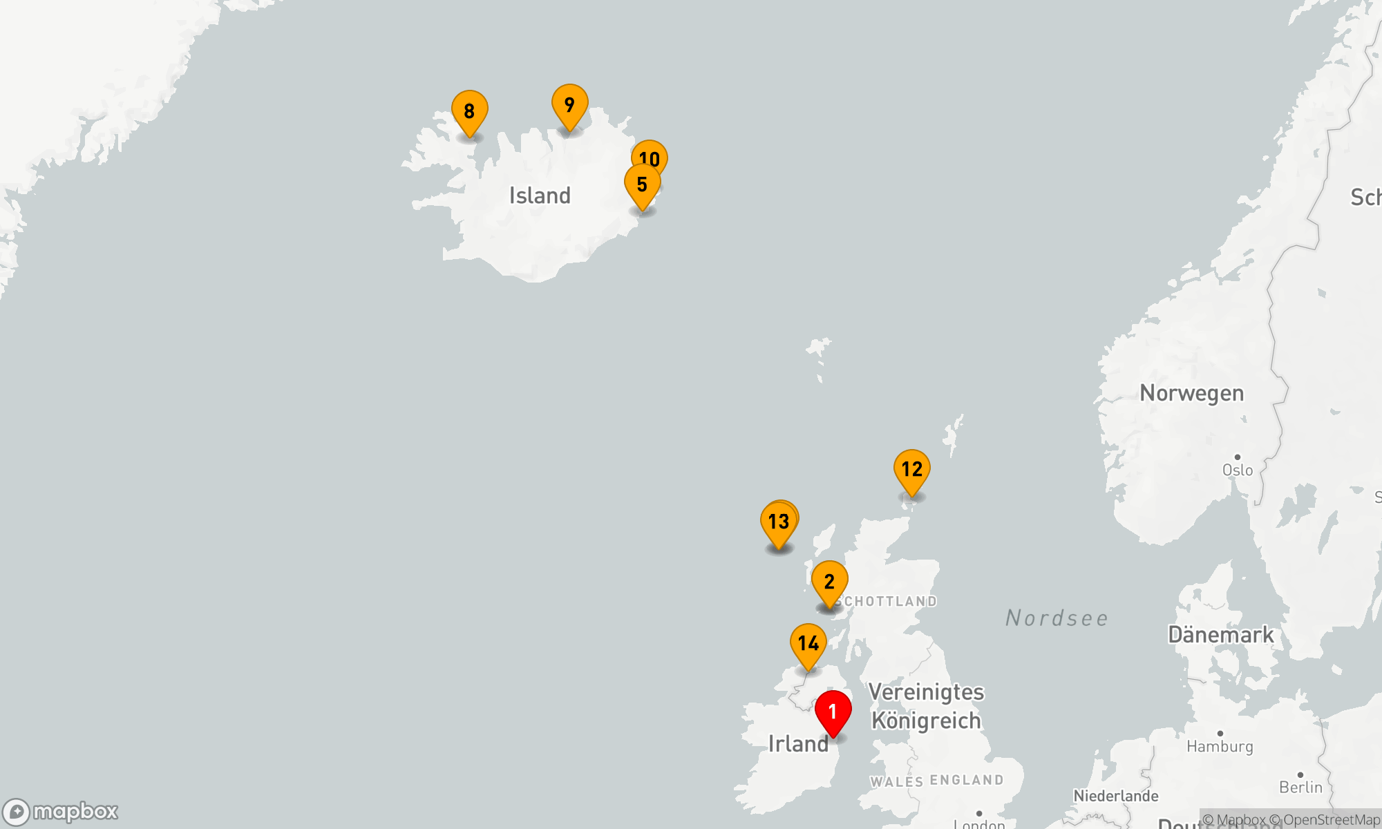 Expedition zu den verborgenen Perlen der Nordsee und Islands