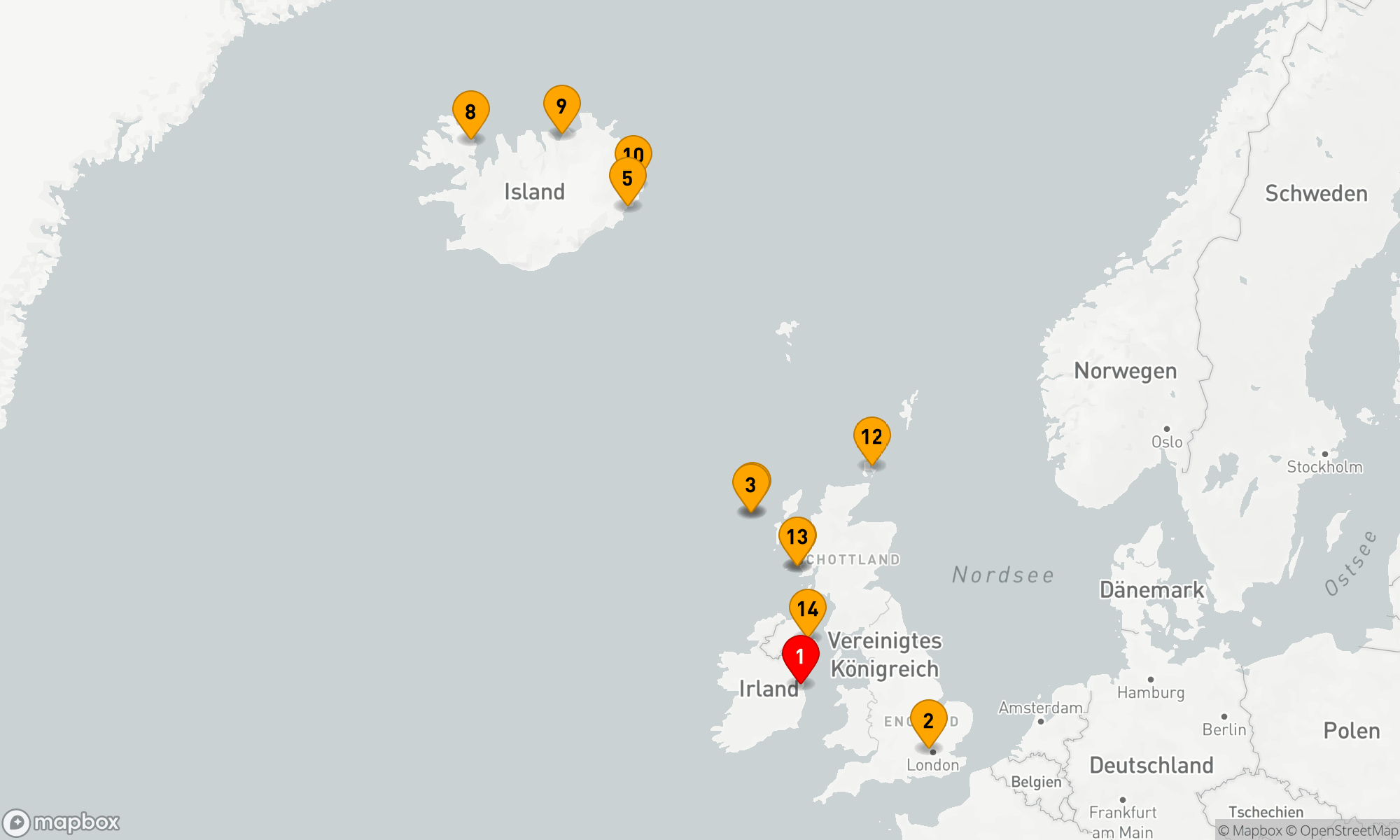 Abenteuer im Nordatlantik: Von Dublin zu den abgelegenen Inseln