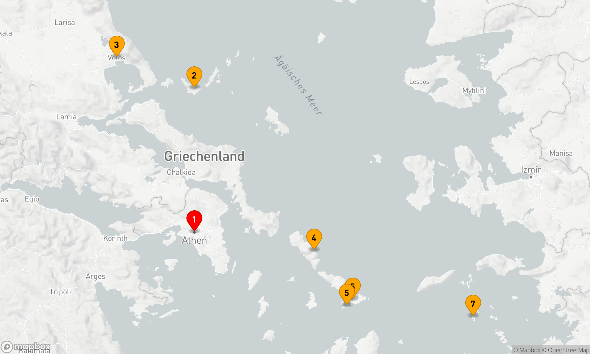 Entdeckungsreise der Griechischen Inseln