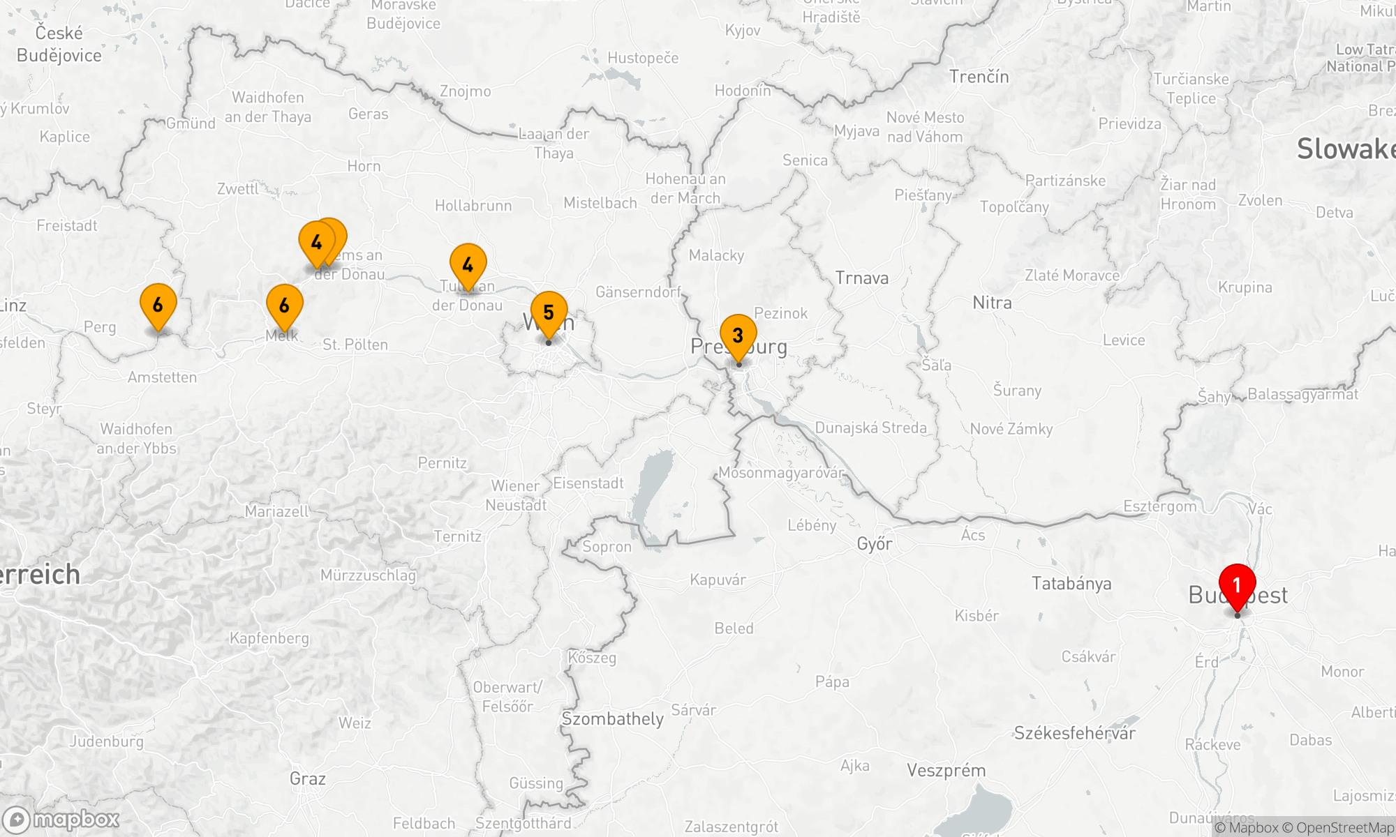 Wachau im Detail mit Wien & Bratislava