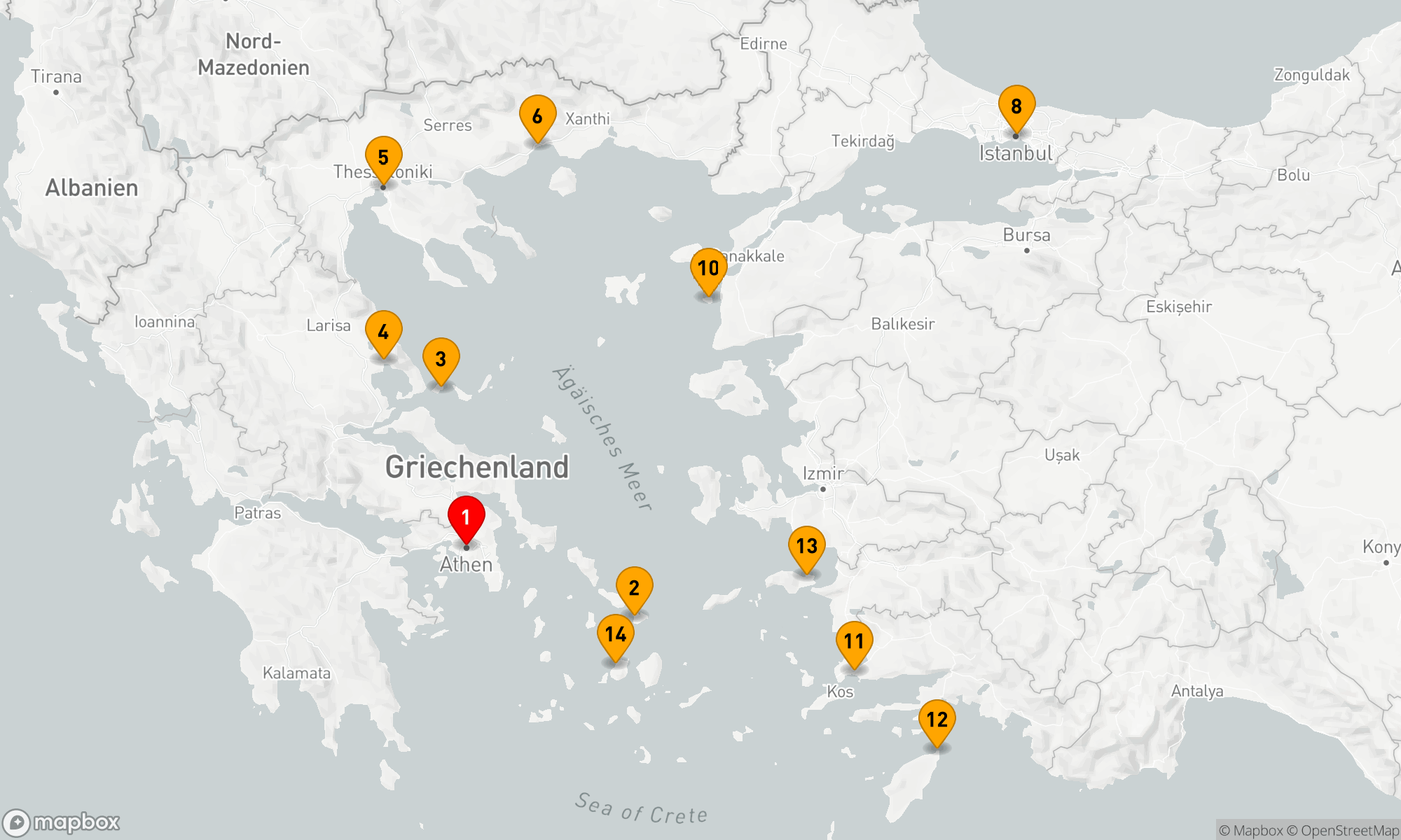 Inselträume und antike Schätze der Ägäis und Istanbul