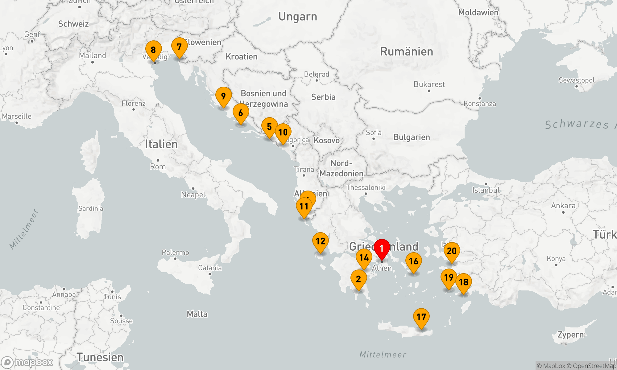 ADRIATISCHE, EPHESISCHE UND GRIECHISCHE EDELSTEINE