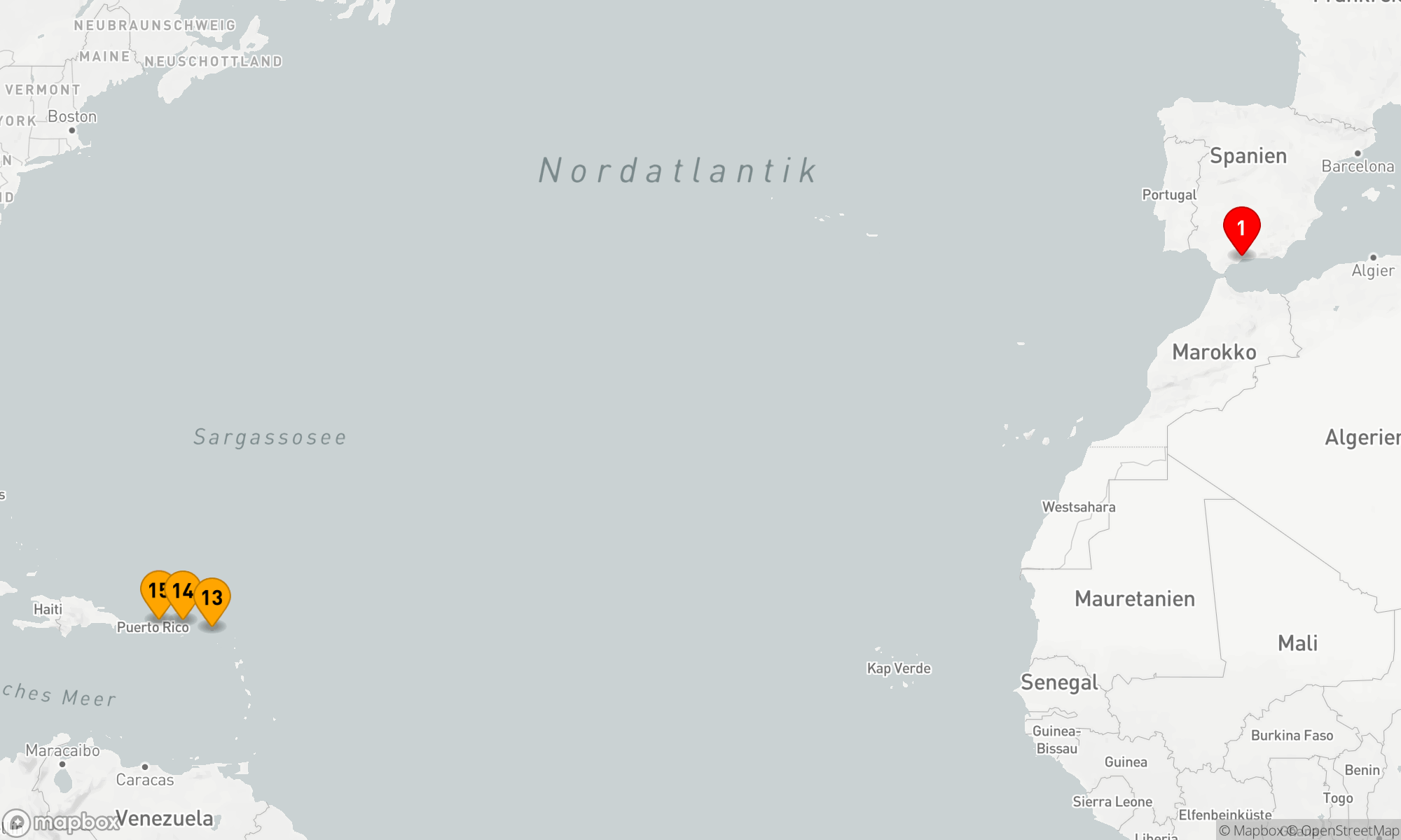 Von Andalusien zu Karibischen Träumen