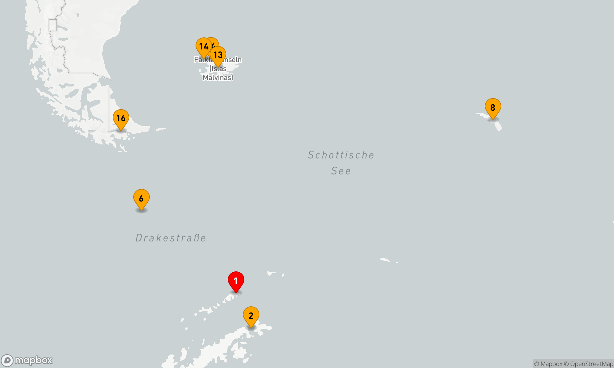 Antarktis und Falkland-Inseln: Expedition ins Unbekannte