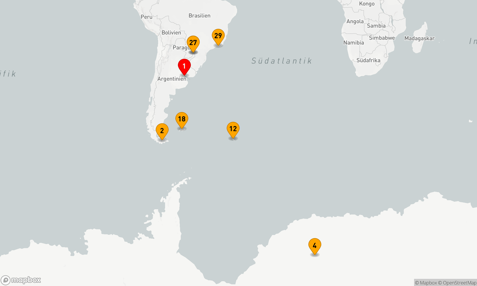 Schätze Argentiniens & Brasiliens mit Antarktis - Kreuzfahrt & Landreise