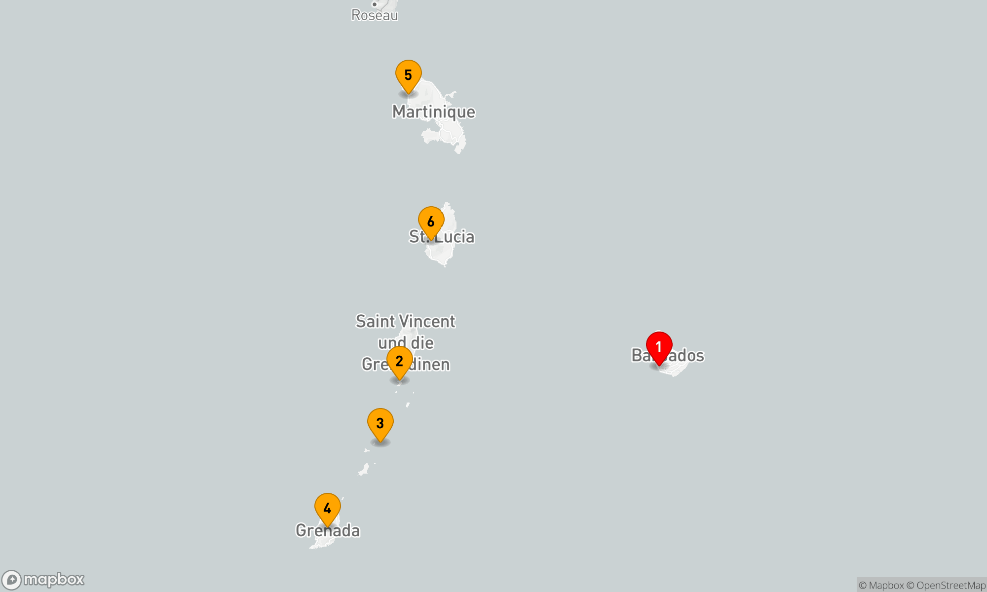 Karibische Träume unter Segeln