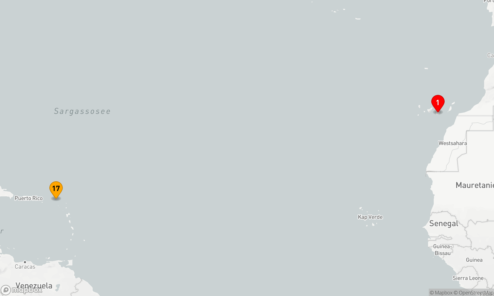 Karibische Brise: Vom Atlantik in die Tropen