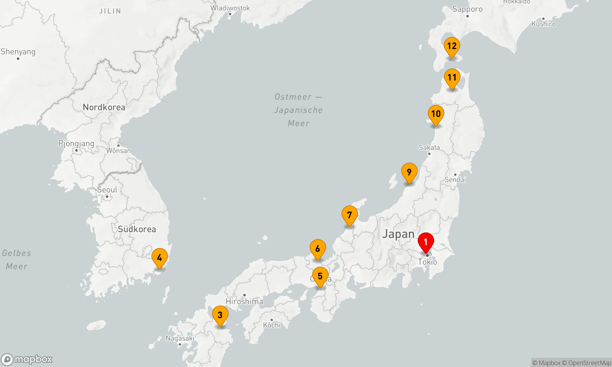 JAPANISCHES MEER & KIRSCHBLÜTEN