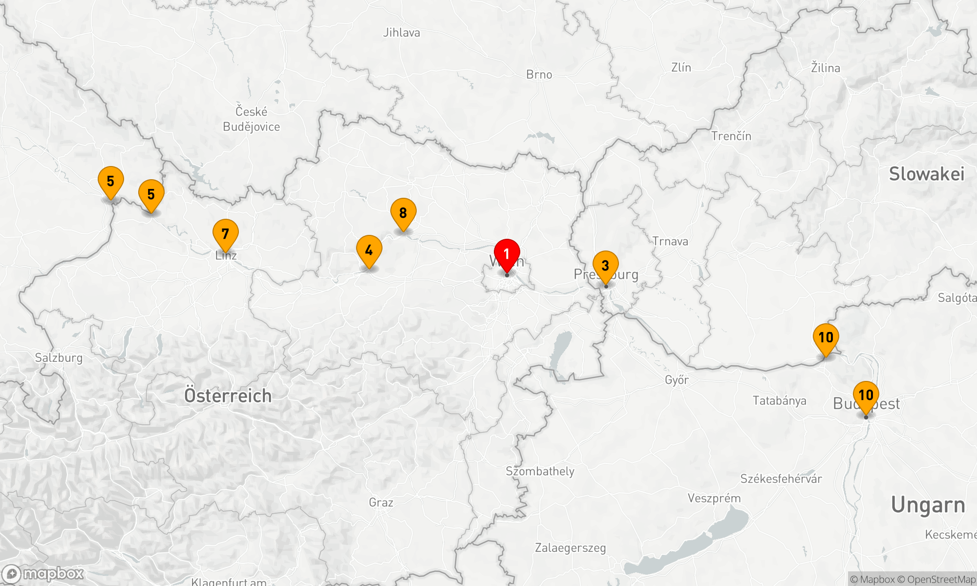 Eine Donau-Weihnacht in Deutschland & Silvester in der Slowakei