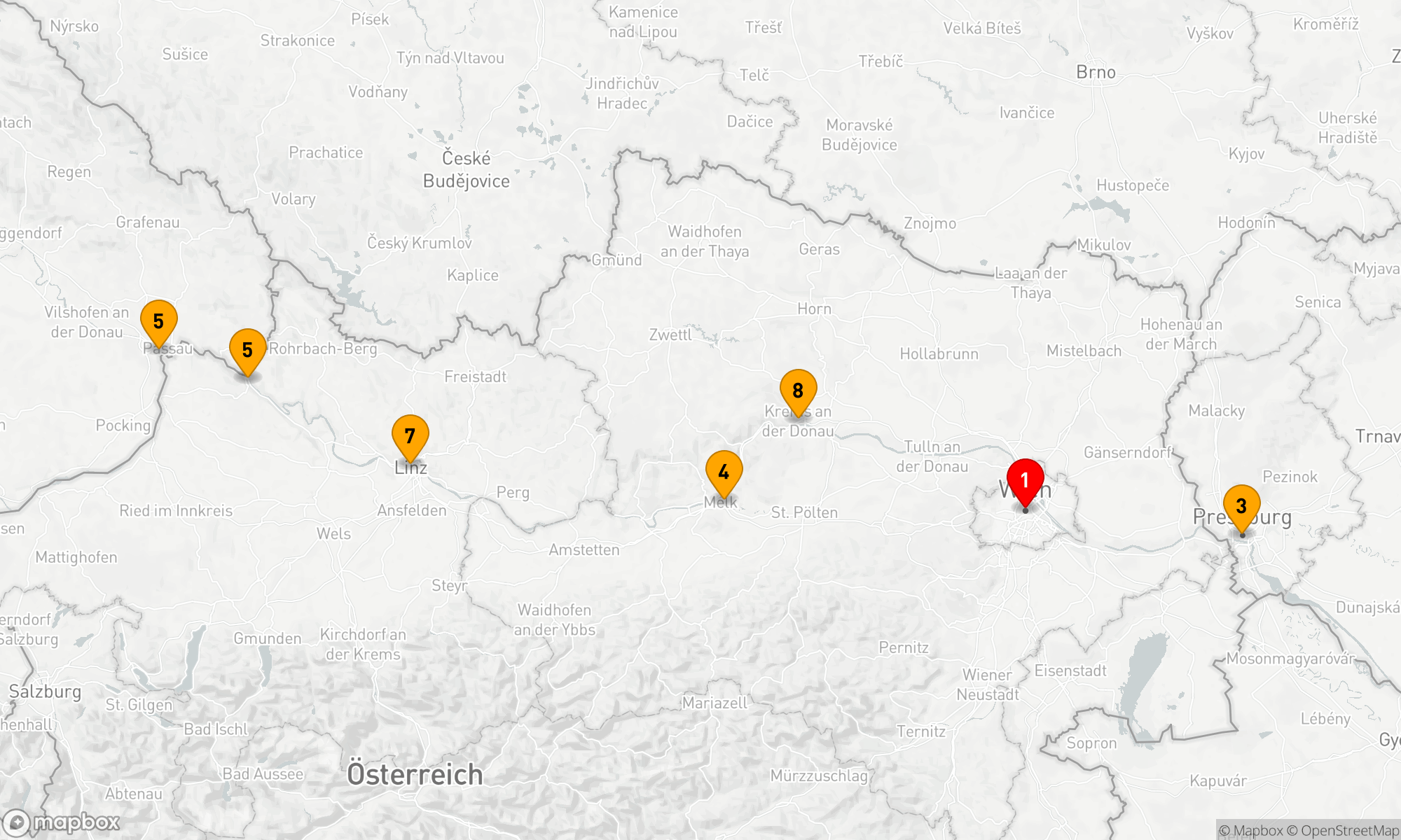 Donau-Adventsfreuden mit Weihnachten in Deutschland