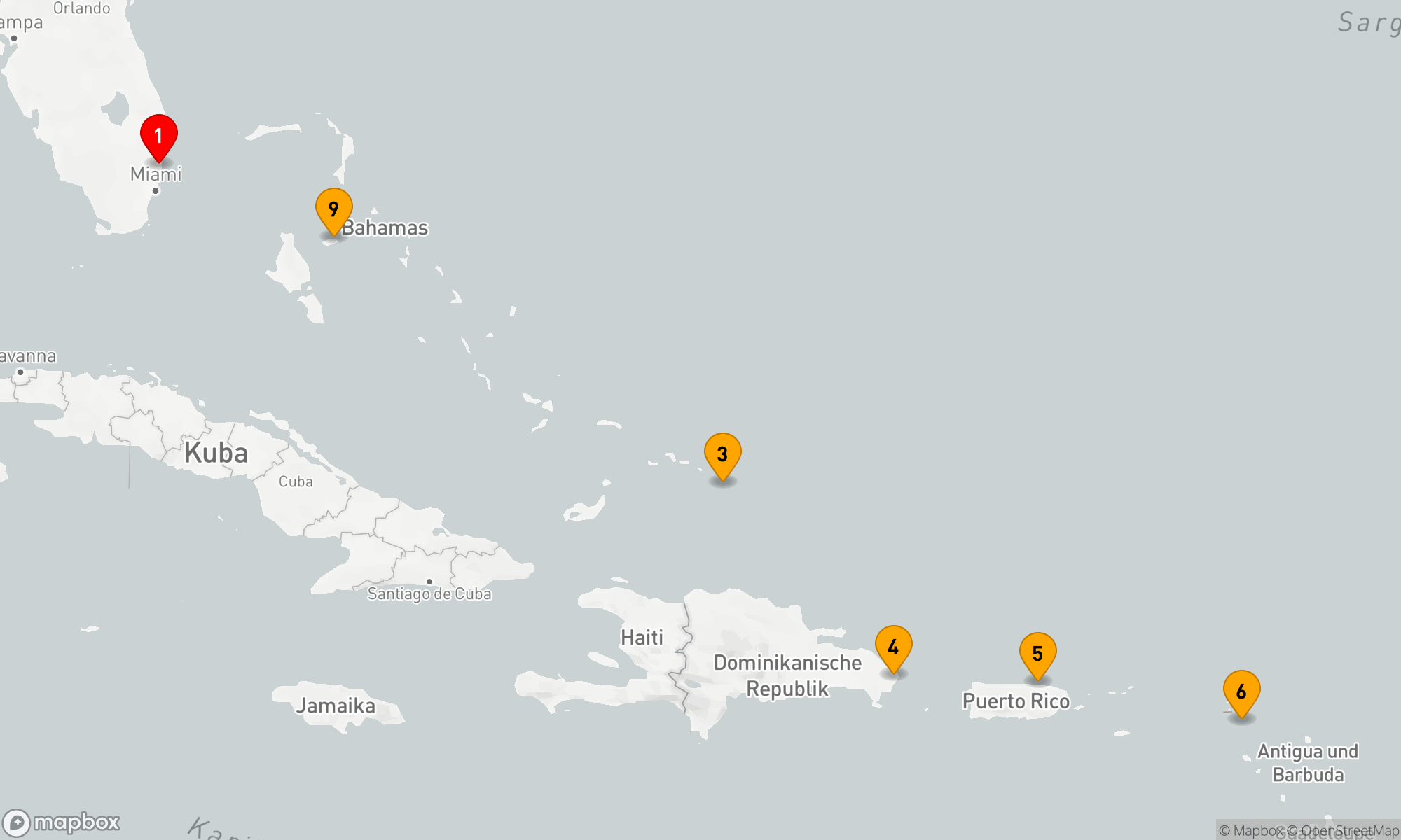 Karibische Entdeckungsreise von Florida